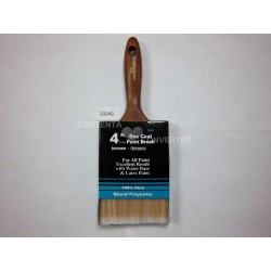 4" Polyester Paint Brush w/ Wooden Handle 12/72 cs pk