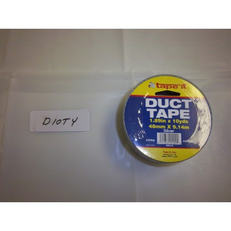 DUCT TAPE 2"X10 YARDS SILVER 48/CASE