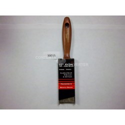 1 1/2" Polyester-Natural Bristle Blend Paint Brush with wooden Handle